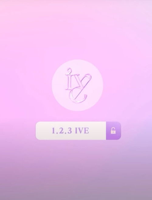 1,2,3 IVE poster